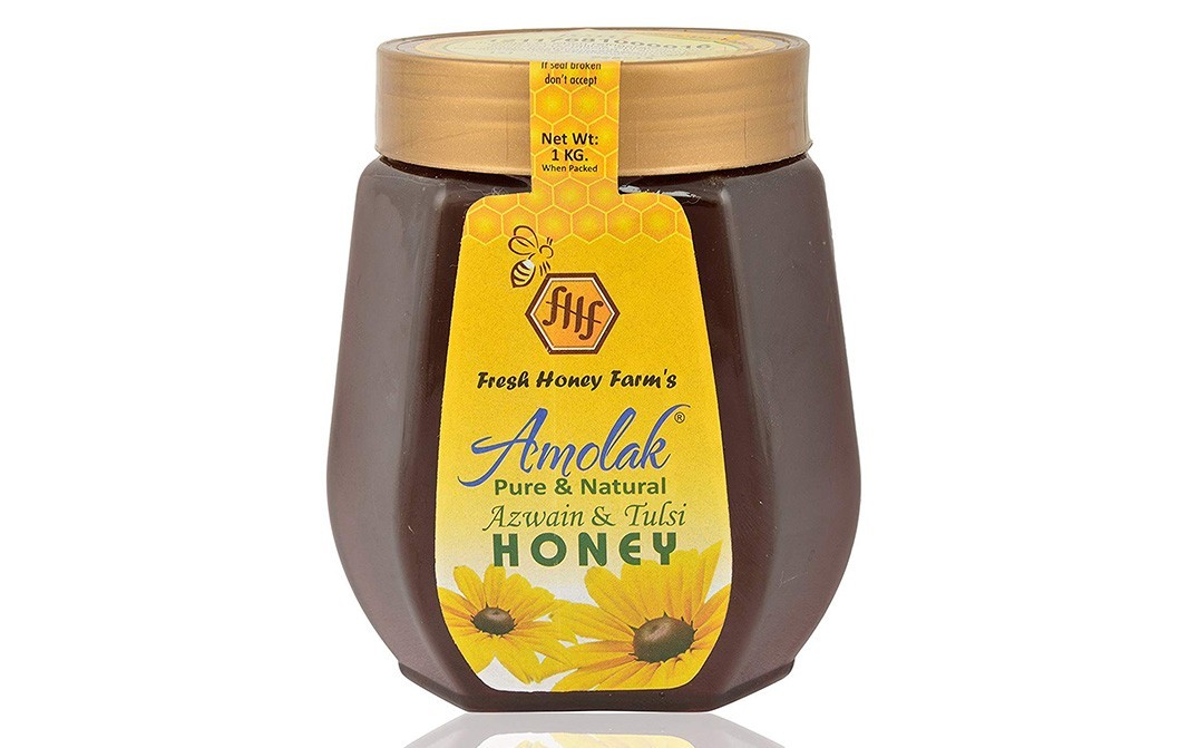 Amolak Azwain & Tulsi Honey    Jar  1 kilogram